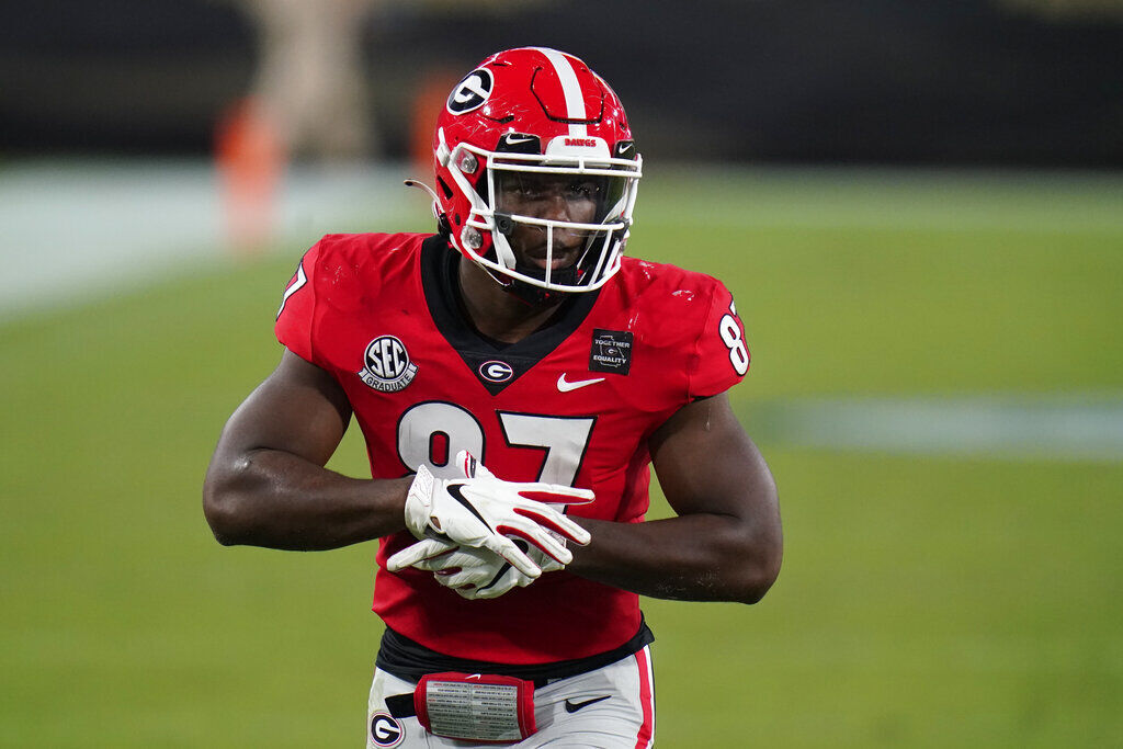 9. Tre' McKitty (Sr., Georgia, 6-4, 246)
